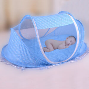Foldable Baby Bed Net With Pillow 2pieces Set