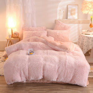 Luxury Thick Fleece Duvet Cover Bedding Set
