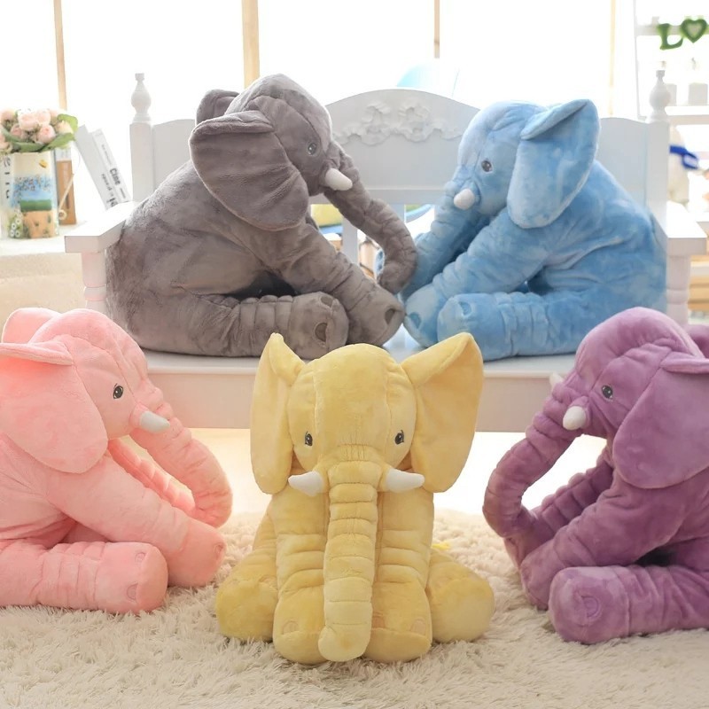 Elephant Doll Pillow Baby Comfort Sleep With - Image 3