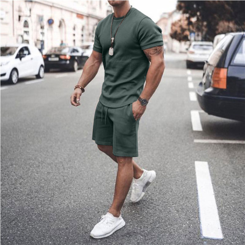 Short Sleeve Shorts Two-Piece Sports And Leisure - Image 10