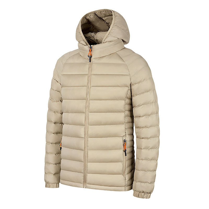 Winter Lightweight Hooded Coat With Pockets - Image 8