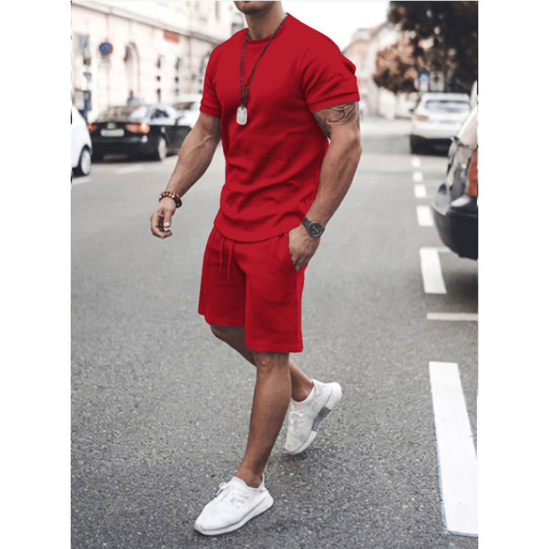 Short Sleeve Shorts Two-Piece Sports And Leisure - Image 5