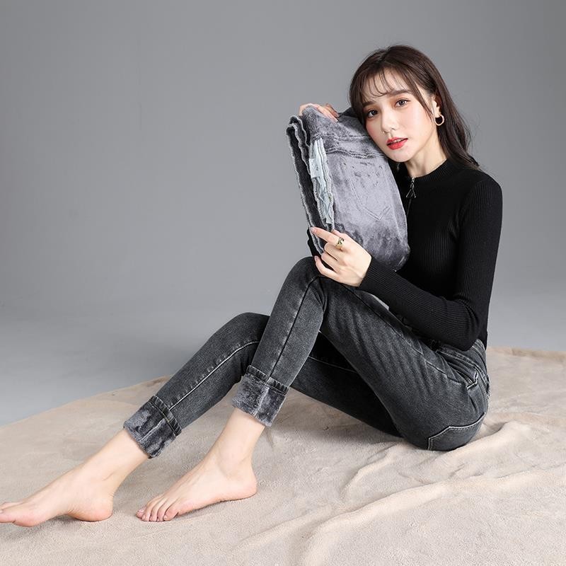 Ultra-high-waisted Abdomen Jeans New Slim And Tight-fitting - Image 6