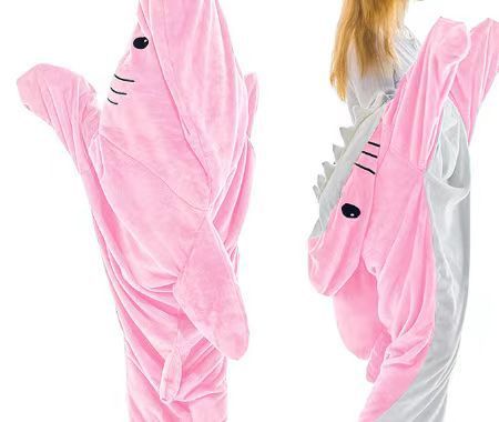 Shark Blanket Super Soft Hooded Sleeping Onesie - Image 3