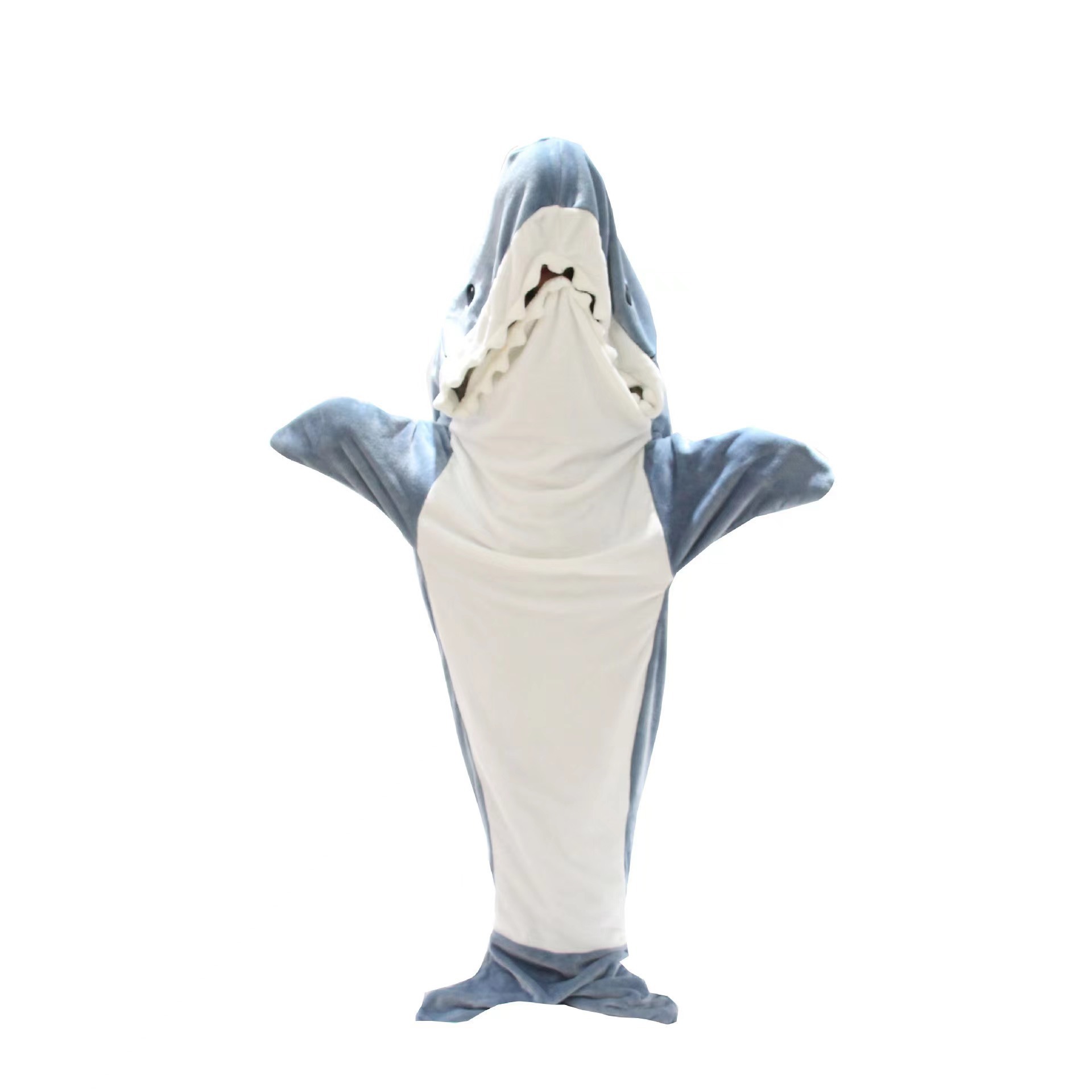Shark Blanket Super Soft Hooded Sleeping Onesie - Image 2